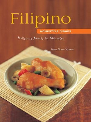 cover image of Filipino Homestyle Dishes